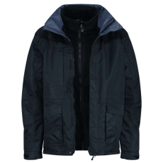 Regatta Benson III. férfi vízálló és lélegző dzseki 3 az 1-ben, RETRA147, Black/Black-4XL