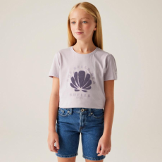 Regatta Bosley VIII Gyerek pamutpóló lila