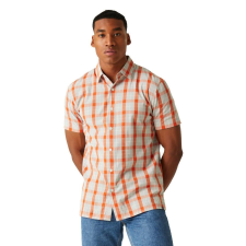 Regatta Denmoor Férfi pamut ing narancs férfi ing