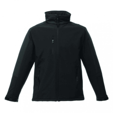 Regatta Férfi Softshell Regatta RETRA650 Hydroforce - 3-Layer Membrane Hooded Softshell -XL, Black/Black férfi kabát, dzseki