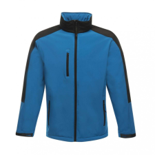 Regatta Férfi Softshell Regatta RETRA650 Hydroforce - 3-Layer Membrane Hooded Softshell -XL, Oxford Blue/Black férfi kabát, dzseki