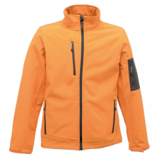 Regatta Férfi Softshell Regatta RETRA674 Arcola - 3 Layer Membrane Softshell -S, Sun Orange férfi kabát, dzseki