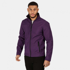 Regatta Férfi Softshell Regatta RETRA688 Men&#039;S Octagon Ii printable 3 Layer Membrane Softshell -M, Majestic Purple/Black férfi kabát, dzseki