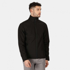 Regatta Férfi Softshell Regatta RETRA688 Men&#039;S Octagon Ii printable 3 Layer Membrane Softshell -S, Black/Black férfi kabát, dzseki