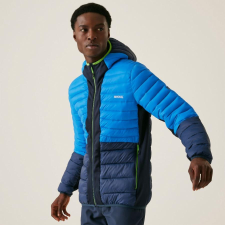 Regatta HoodedLeedreHybrd Férfi steppelt kabát kék férfi kabát, dzseki