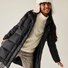 Regatta Junior Embrie Gyerek bélelt kabát fekete