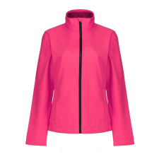 Regatta két rétegű, vízlepergető férfi softshell dzseki, RETRA628, Hot Pink/Black-XL női dzseki, kabát
