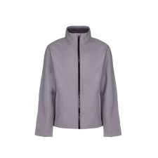 Regatta két rétegű, vízlepergető férfi softshell dzseki, RETRA628, Rock Grey/Black-M női dzseki, kabát