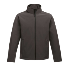Regatta két rétegű, vízlepergető férfi softshell dzseki, RETRA628, Seal Grey/Black-3XL