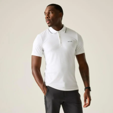 Regatta Maverik stretch Férfi galléros póló fehér