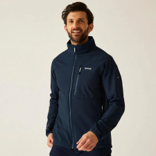 Regatta Moutdale Férfi softshell 15000 mm kék férfi kabát, dzseki