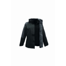 Regatta Női kabát Regatta RETRA132 Women'S Defender Iii Waterproof 3-In-1 Jacket -L, Black/Seal Grey