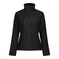 Regatta Női kabát Regatta RETRA613 Women'S Ablaze 3 Layer printable Softshell Jacket -10, Black/Black