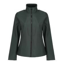 Regatta Női két rétegű, vízlepergető softshell dzseki, RETRA629, Dk Spruce/Black-M női dzseki, kabát