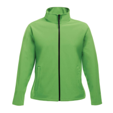 Regatta Női két rétegű, vízlepergető softshell dzseki, RETRA629, Extreme Green/Black-M