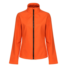 Regatta Női két rétegű, vízlepergető softshell dzseki, RETRA629, Magma/Black-S