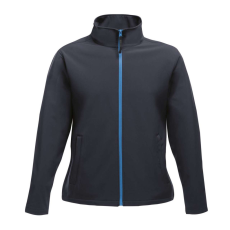 Regatta Női két rétegű, vízlepergető softshell dzseki, RETRA629, Navy/French Blue-2XL