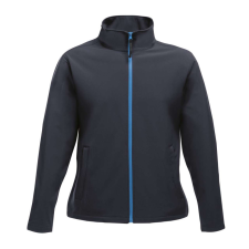Regatta Női két rétegű, vízlepergető softshell dzseki, RETRA629, Navy/French Blue-M női dzseki, kabát
