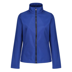 Regatta Női két rétegű, vízlepergető softshell dzseki, RETRA629, New Royal/Black-2XL