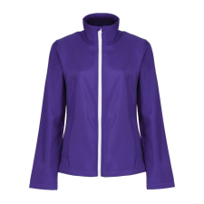 Regatta Női két rétegű, vízlepergető softshell dzseki, RETRA629, Vibrant Purple/Black-3XL női dzseki, kabát