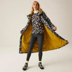Regatta Orla Long Quilt Női bélelt kabát barna