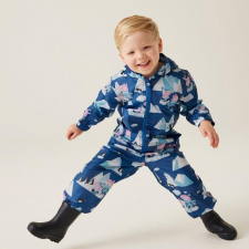 Regatta Peppa Pack It Jkt gyerek esőkabát 5.000 mm kék gyerek kabát, dzseki