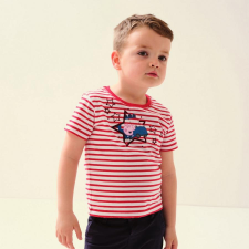 Regatta Peppa Stripe Tee gyerek póló piros gyerek póló