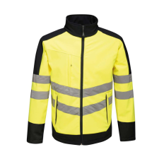 Regatta RETRA625 HI-VIS PRO 3 LAYER SOFTSHELL 3XL láthatósági ruházat