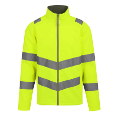 Regatta RETRA712 HI-VIS PRO CONTRACT ABLAZE 2 LAYER SOFTSHELL JACKET (CLASS 3) S