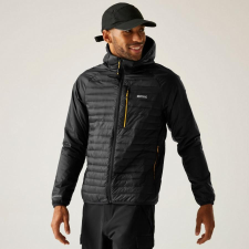 Regatta Rowak Férfi könnyû bélelt kabát fekete férfi kabát, dzseki