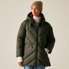 Regatta Rusey Női bélelt kabát zöld női dzseki, kabát