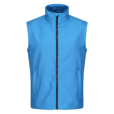 Regatta sztreccses férfi softshell mellény, RETRA844, French Blue/Navy-3XL