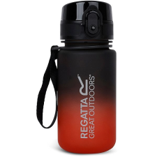 Regatta Tritan Flip Bottle 0,35 l, piros-fekete kulacs, kulacstartó