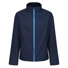 Regatta unisex softshell dzseki, RETRA728, Navy/French Blue-L női dzseki, kabát