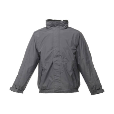 Regatta Uniszex Kabát Kapucnis Regatta Dover Jacket -XS, Seal Szürke/Fekete női dzseki, kabát