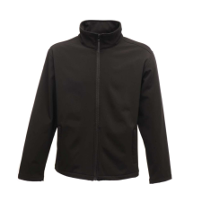 Regatta vízlepergető 2 rétegű sztrecs softshell dzseki, RETRA680, Black/Black-L női dzseki, kabát
