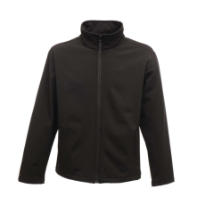 Regatta vízlepergető 2 rétegű sztrecs softshell dzseki, RETRA680, Black/Black-M