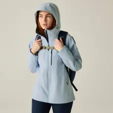 Regatta Wmns Birchdale II Női esőkabát 15000 mm kék női dzseki, kabát