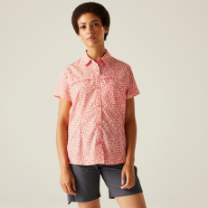 Regatta WmnTrvlPackawaySS Női ing rózsaszín/korall/pink