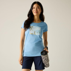 Regatta Women's Breezed Női pamut póló kék