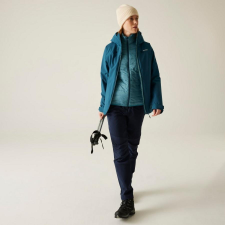 Regatta Women's Wentwood Női 3 in 1 kabát 15000 mm kék női dzseki, kabát