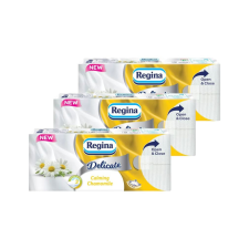 Regina Delicate Calming Chamomile papír zsebkendő 3 rétegű (3x90 db) higiéniai papíráru