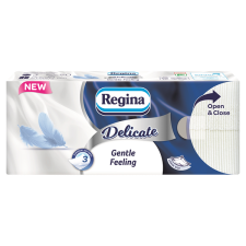 Regina delicate gentle feeling papír zsebkendő 3rétegű 90db-os kiszerelésben higiéniai papíráru