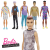 Régió játék Barbie Fashion fiú baba, többféle kivitelezésben