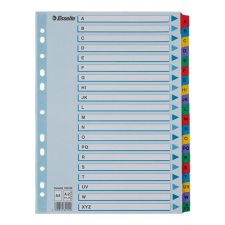 Regiszter ESSELTE Mylar A/4 A-Z regiszter és tartozékai