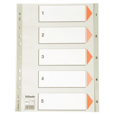Regiszter Mylar Esselte A/4 1-31-ig 100103 regiszter és tartozékai