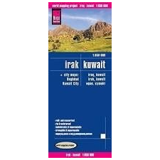 Reise Know-How Irak térkép, Kuwait térkép Reise 1:850 000 Iraq térkép térkép