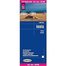 Reise Know-How Kenya térkép Reise 1:950 000 2016 térkép