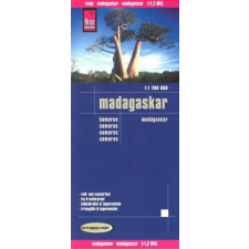 Reise Know-How Madagaszkár térkép Reise 2016 1:550 000 térkép