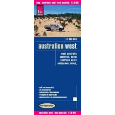 Reise Know-How Nyugat-Ausztrália térkép Reise 2015 1:800 000 térkép
